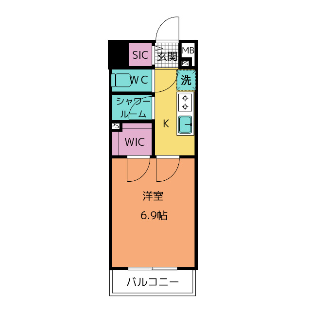 ラグゼナ上前津 間取り