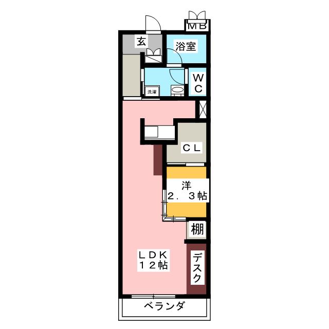 ル・モンド半田 間取り