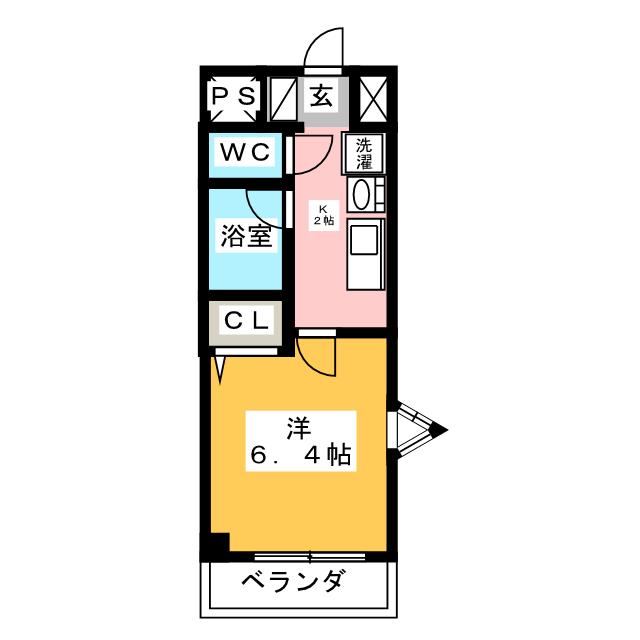 クレスト山手通 間取り