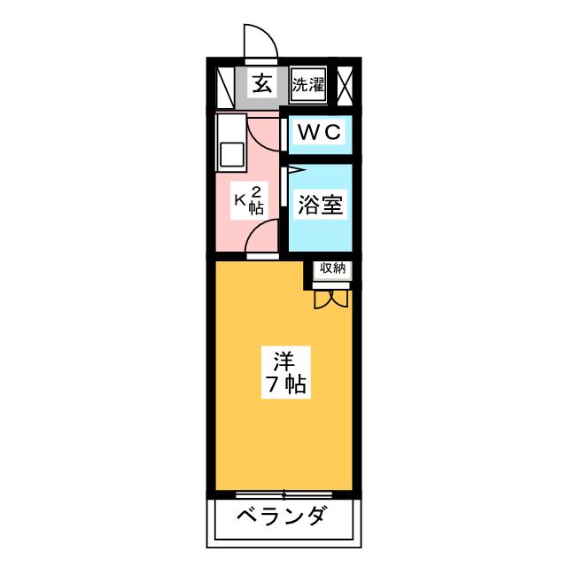 ボナール塩釜 間取り