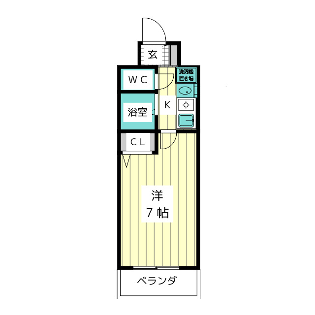 長谷川１７番館 間取り