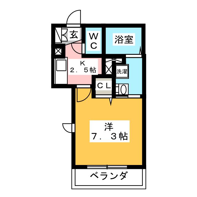 ダイヤモンドヒルズ新川Ⅱ 間取り