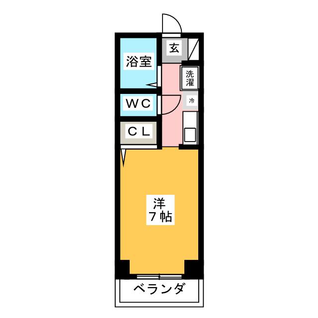 アルカディア谷口 間取り