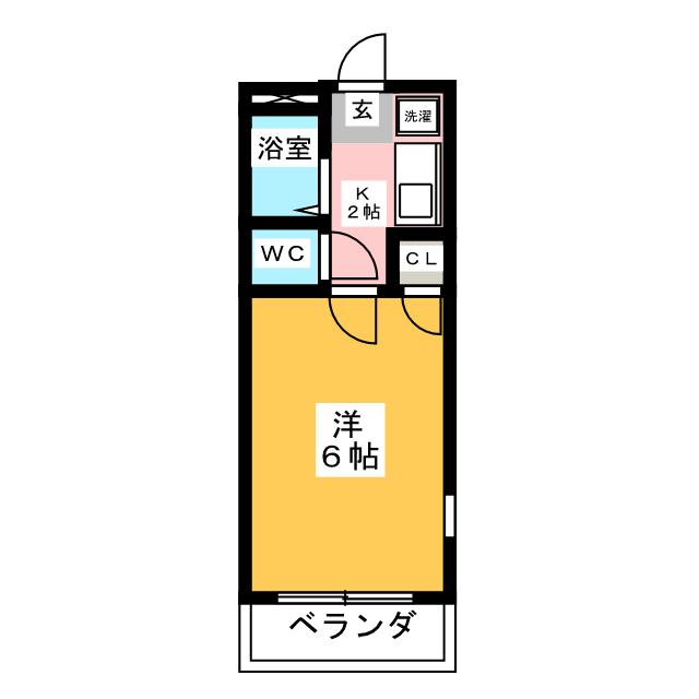 キャッスルハウス田園 間取り