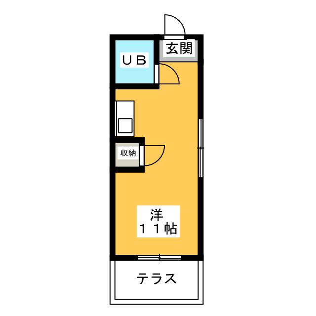 幸川マンション南館 間取り