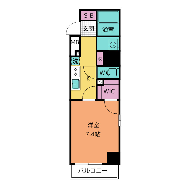 ラグゼナ上前津 間取り