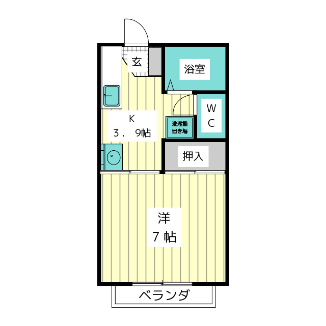 アーバンアオヤマ 間取り