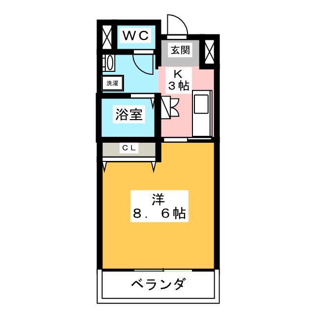 グレースハイツ新栄 間取り