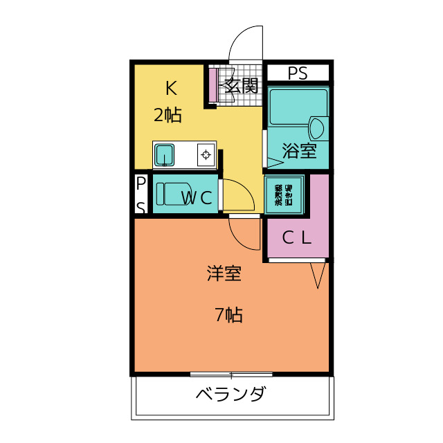 メゾンハーバル 間取り