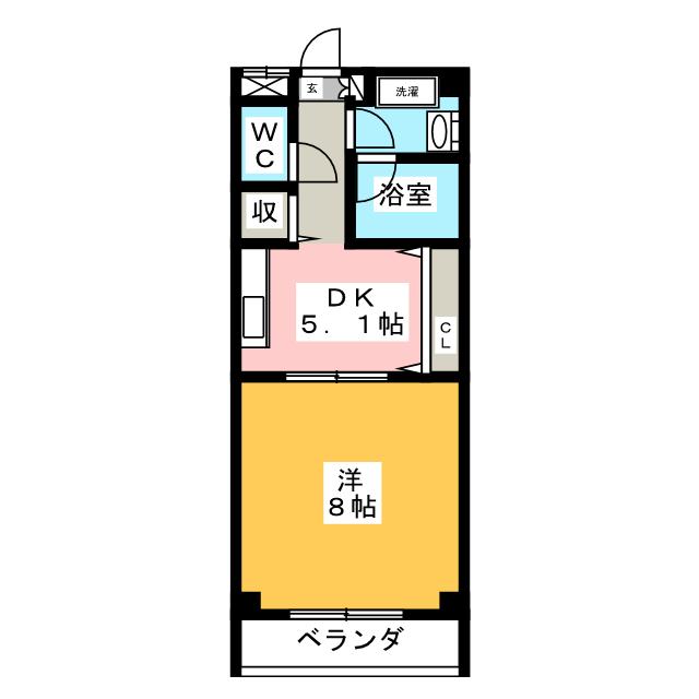 グラヴィティ本山 間取り