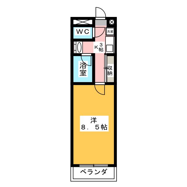 ヒルズオザワ 間取り