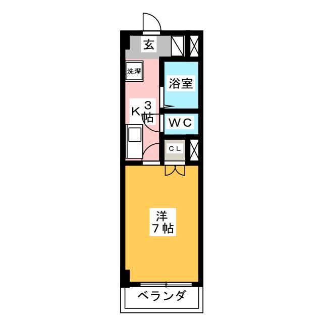 クレールＴＡＫＥＳＨＩＮ 間取り