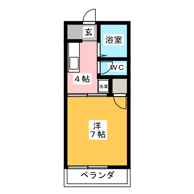 コーポなるこ 間取り