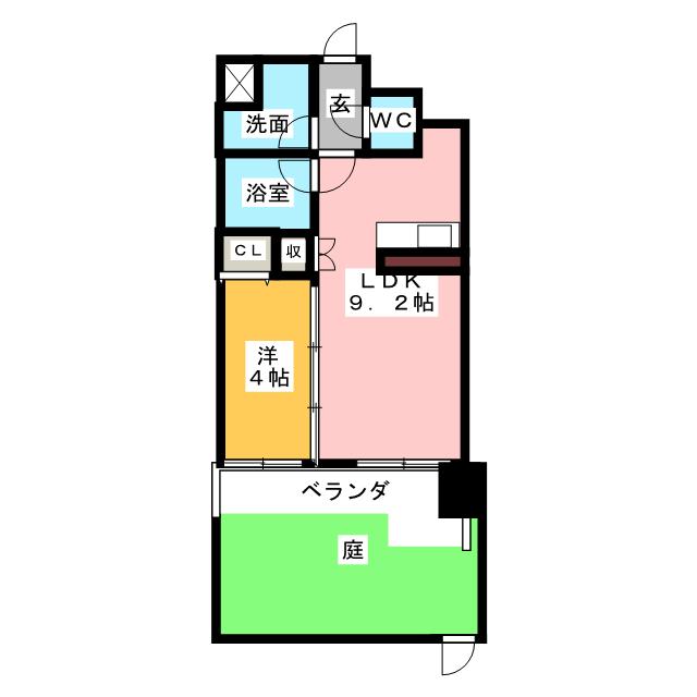 LaSante東別院 間取り