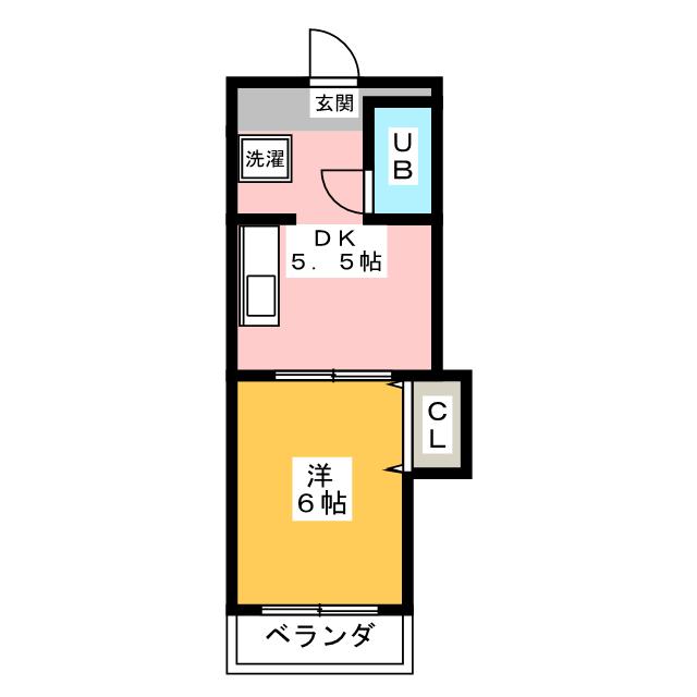 ハイツコスモス 間取り