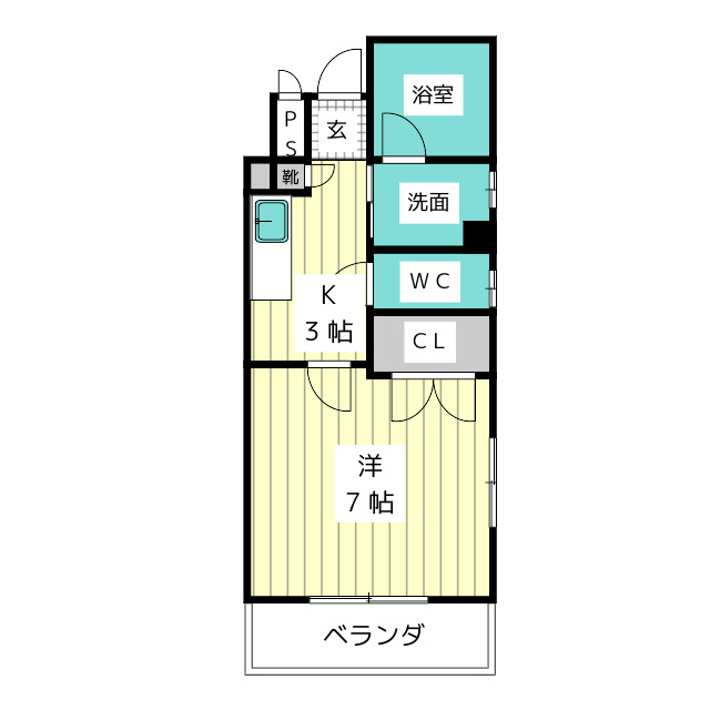 アールズコート一社東 間取り