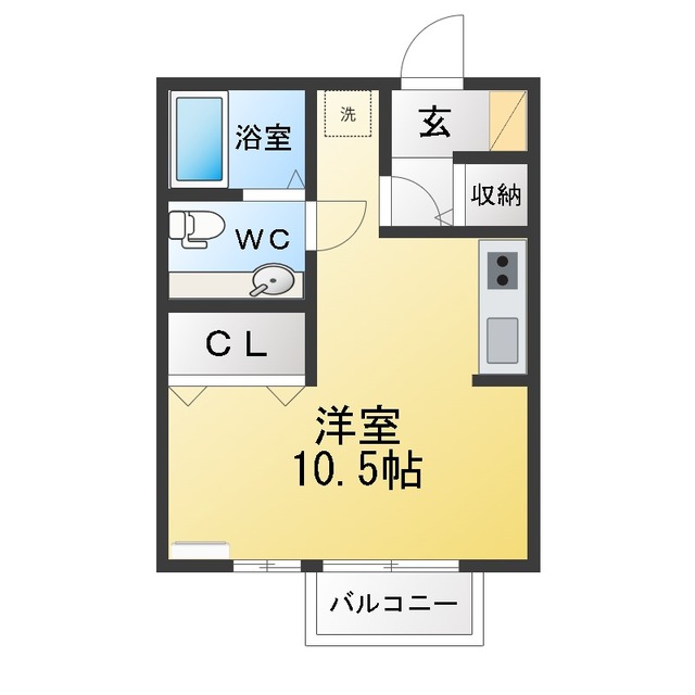ファヴォール半田 間取り
