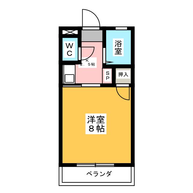 ハイツイーストリバーサンシャインＢ 間取り