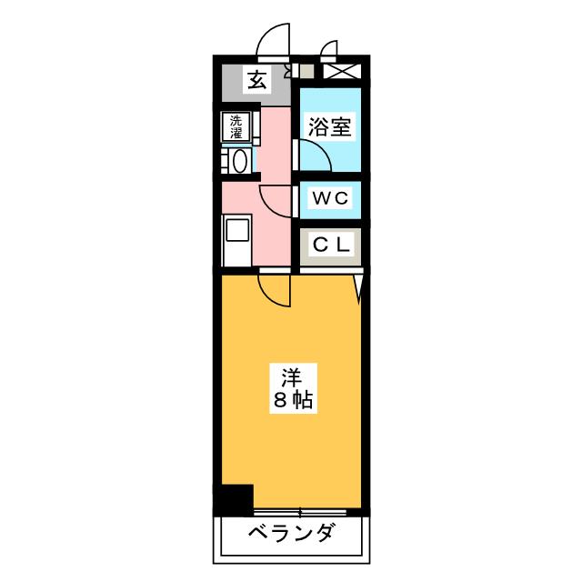 ＨＡＳＴ鶴舞ビル 間取り