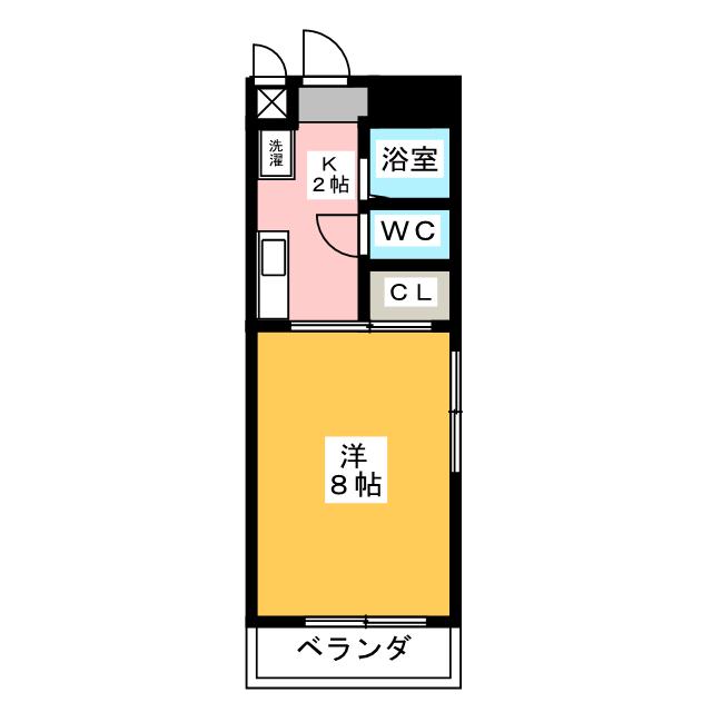 ハイツ唐山 間取り