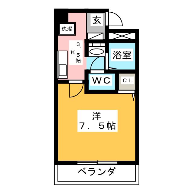 グレースハイツ新栄 間取り