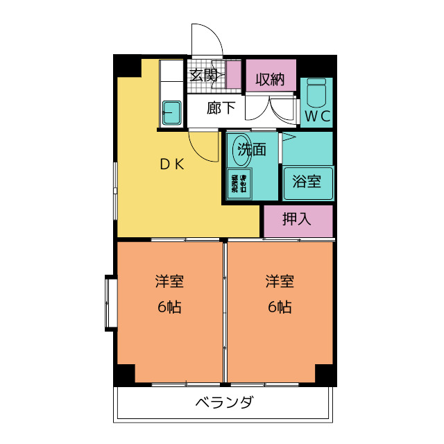 グリーンヒルズ赤池 間取り