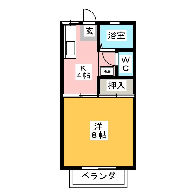 ハイム江戸橋Ｂ 間取り