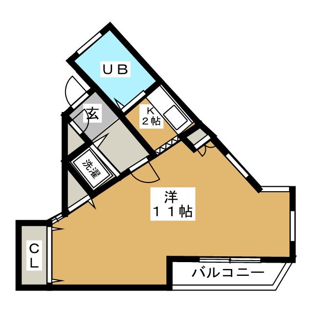 イストワール植田 間取り