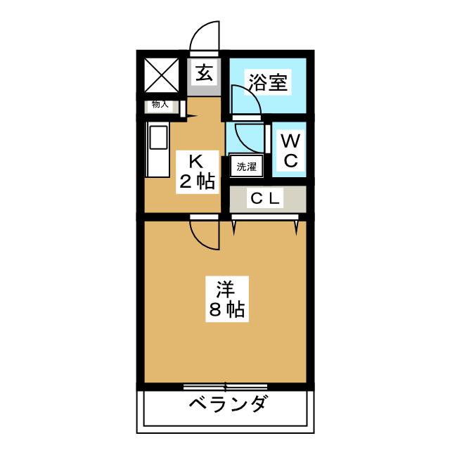 ビビッド塩釜 間取り