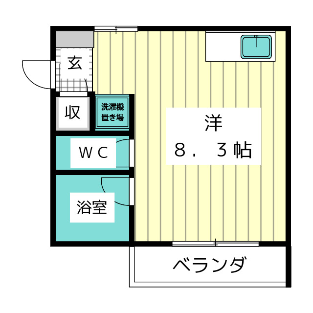 サン・ワイド・ウッズ 間取り