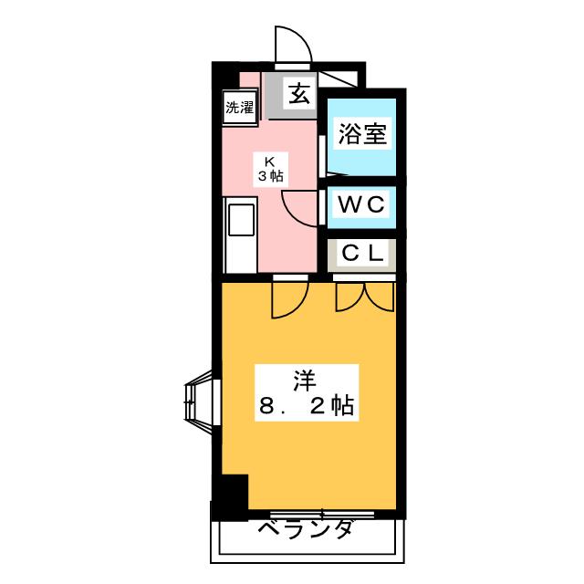 ラフォーレ鶴舞 間取り