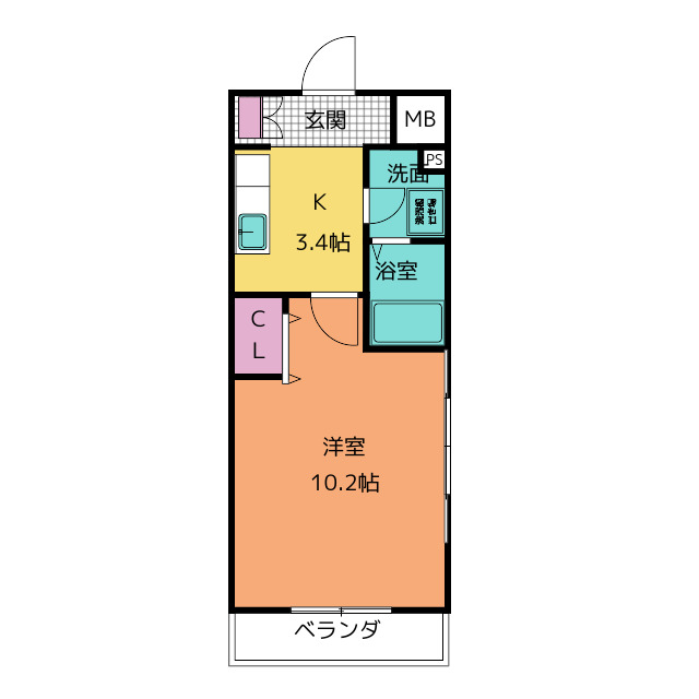立華苑 間取り