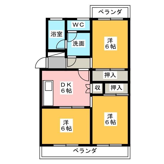 Ｅｓｐｅｒａｎｚａ　Ｈｉｌｌｓ 間取り