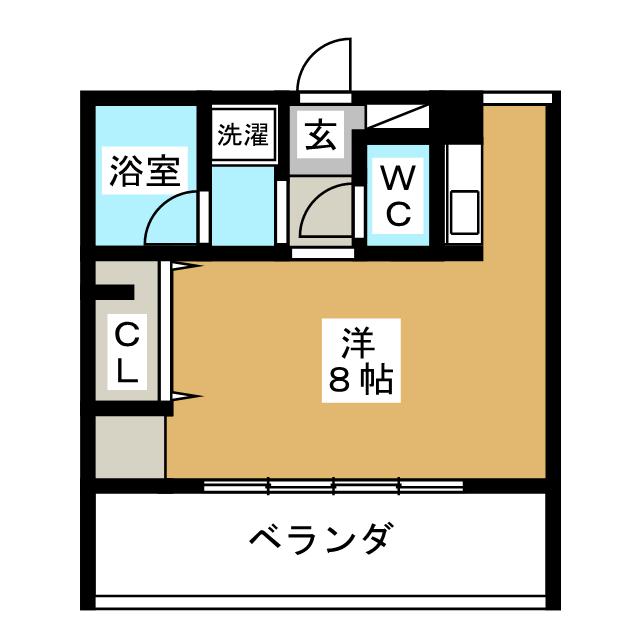 シャンブル村瀬 間取り