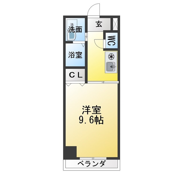 元八事壱風館 間取り
