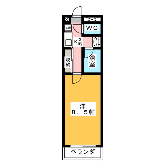ヒルズオザワ 間取り