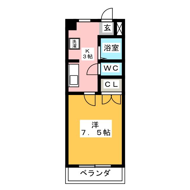 ハピィネスＫＡＧＩＹＡ 間取り