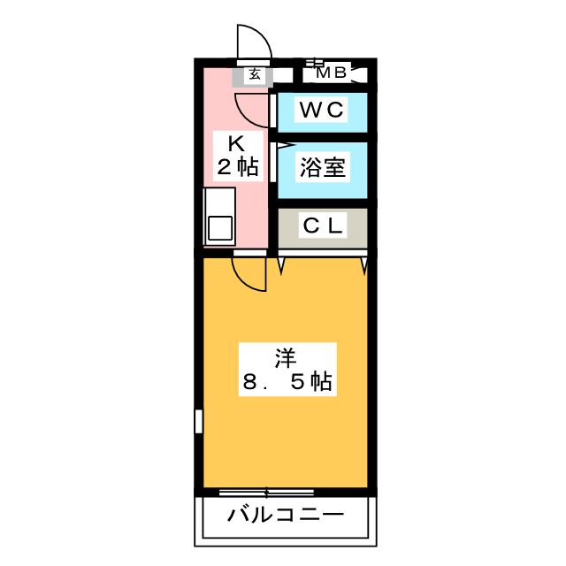 カーサ植田南 間取り