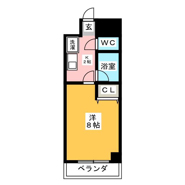 ＫＯＮＳＯＲＴＥ松原 間取り