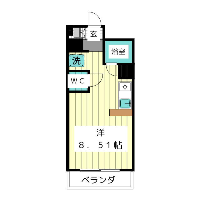 PROXY SQUARE 上社Ⅳ(フォー) 間取り