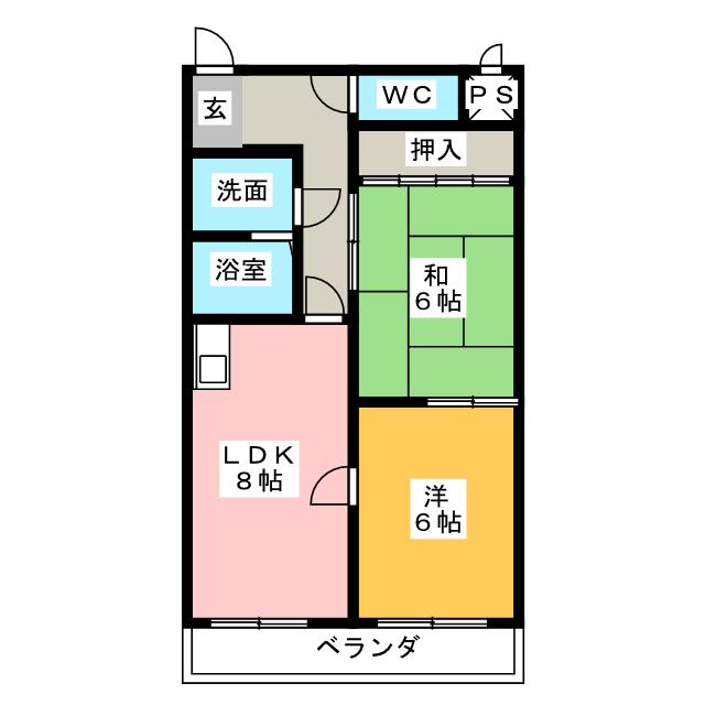 森ビル１ 間取り