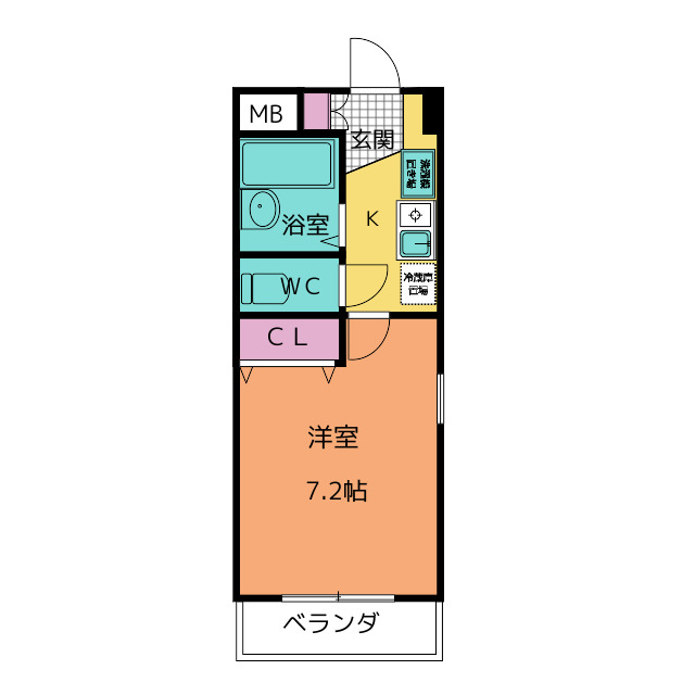 トリコロールハウス加藤 間取り