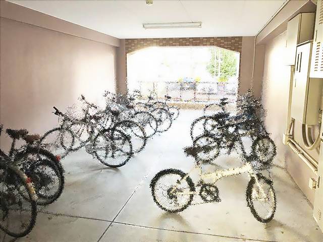ドゥアージュふきあげ 駐車場