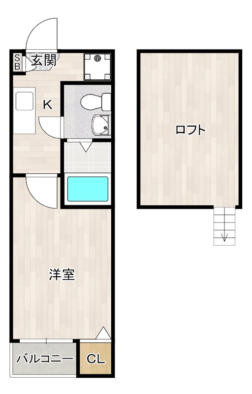 ペルカルロ白龍町 間取り