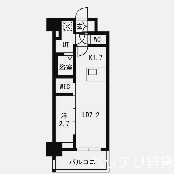 メイクスアート名駅南Ⅳ   間取り