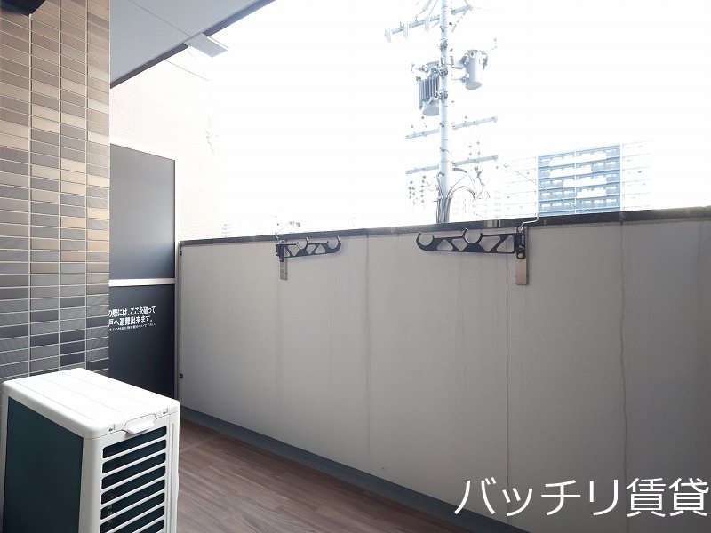 ルネフラッツ庄内通駅前  ベランダ