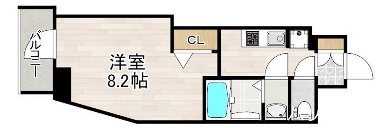 ディアレイシャス名古屋中村公園 間取り