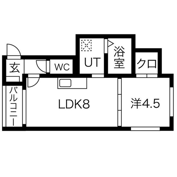 Loft10名駅 間取り