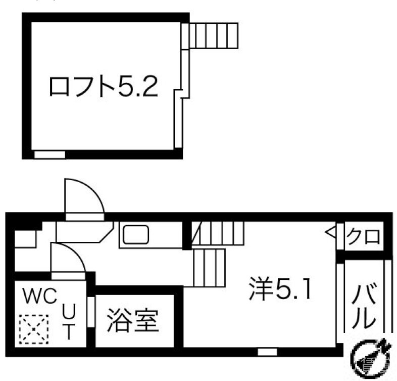 ハーモニーテラス川名町 間取り