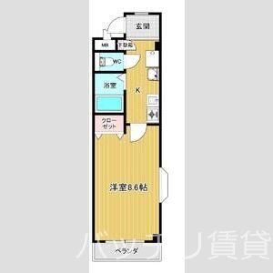 愛知県名古屋市中村区烏森町６丁目 間取り